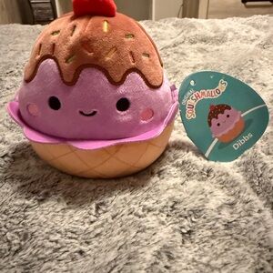 Dibbs the Ice Cream Sundae 5” NWT